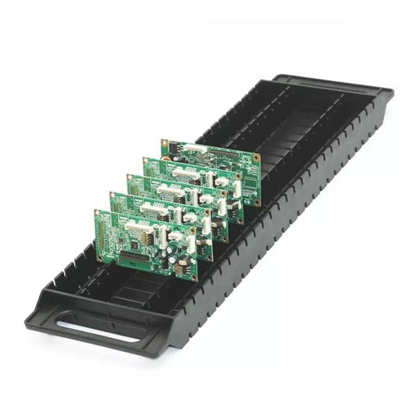 YP-A005 ESD PCB Rack/480*140*35mm Antistatic PCB Storage Rack Tray