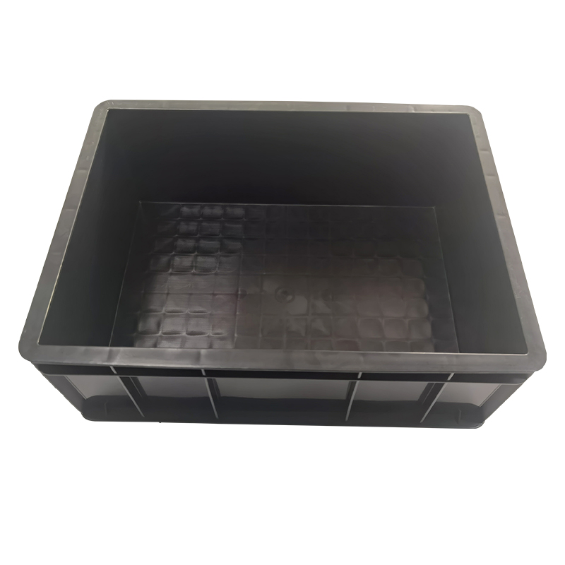 YP-D07 ESD Circulation Container Box For Component Package/420*310*155mm Antistatic Container Box