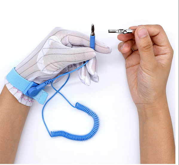 Top Quality Durable Electrical Equipment Bracelets Clean Room Anti Static Safe Wrist Strap ESD Wrist Strap